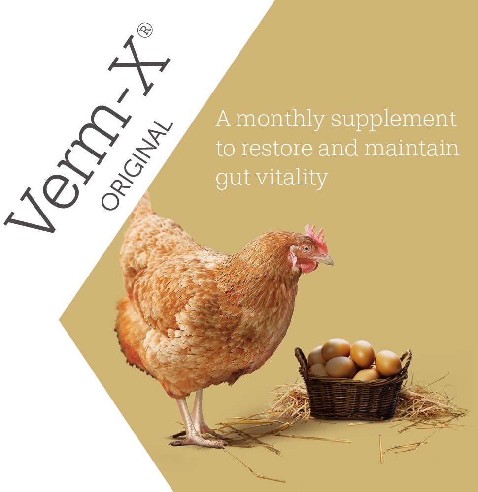 Verm-X 100% Natural Liquid for Poultry. Supports Intestinal Hygiene. Vet Approved. UFAS Assured. Contains Prebiotic for Gut Biome. Restores and Maintains Gut Vitality. Wormwood Free - Image 3