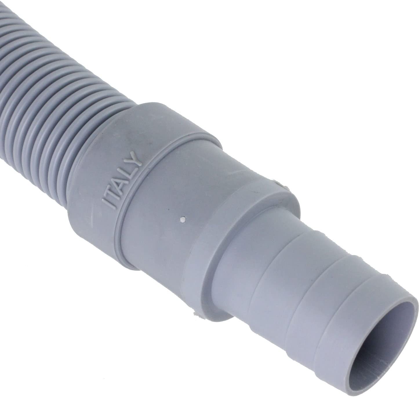 SPARES2GO Extension Drain Hose Compatible with Bosch Dishwasher (1.5M, 19mm / 22mm), Grey - Image 3