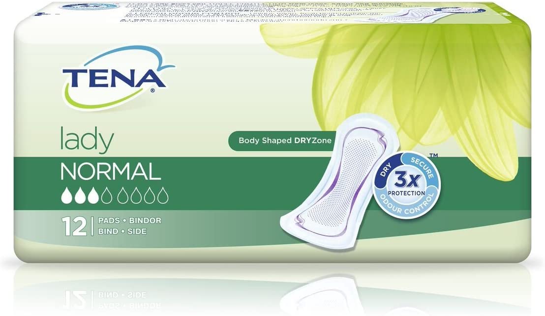 Tena Lady Discreet Normal - 72 Units (3 Packs of 24), Single