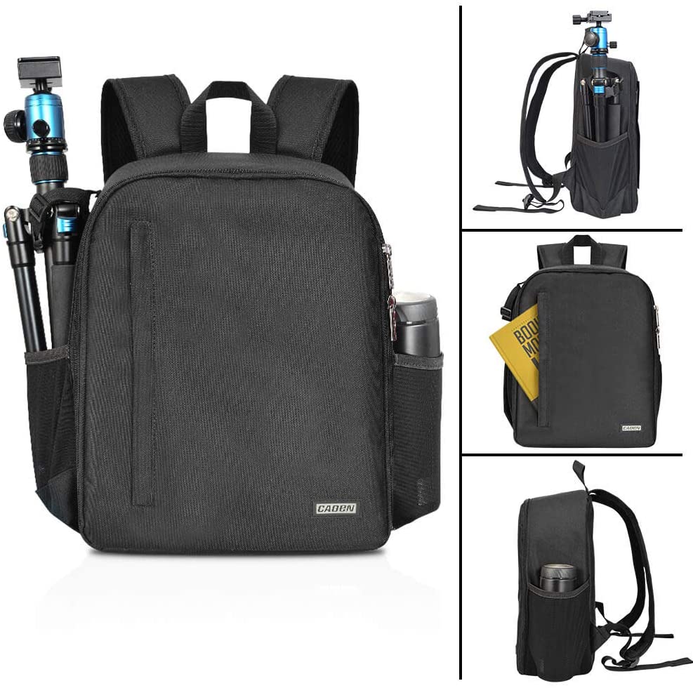 CADeN Camera Backpack camera case bag Waterproof Anti Theft Photography Travel rucksack for DSLR SLR Nikon Canon Sony - Image 4