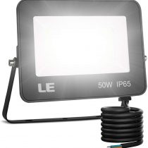 Lepro 50W Led Floodlight Outdoor, 4250lm LED Security Lights, 350W Incandescent Lamp Equivalent, Waterproof IP65, Daylight White Outdoor Lights for Warehouse, Playground, Backyard and More