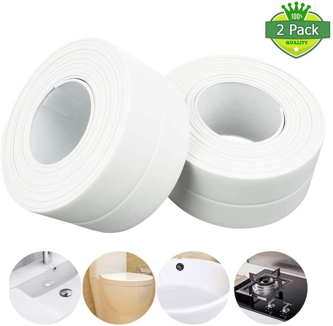 Caulk Strip, Sealant Tape Self-adhesive Mildewproof Waterproof, Pe 