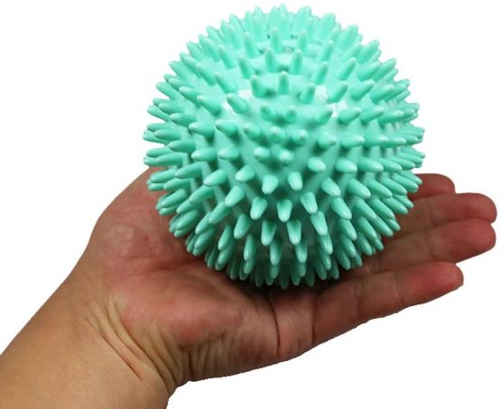 ResultSport Pack of 3 - Spiky Massage Balls Stress Reflexology - 6cm, 8cm, 10cm - Plantar Fasciitis Recovery, Trigger Point Massage - Myofasical Relief, Exercise Ball, Lacrosse Ball - Image 2