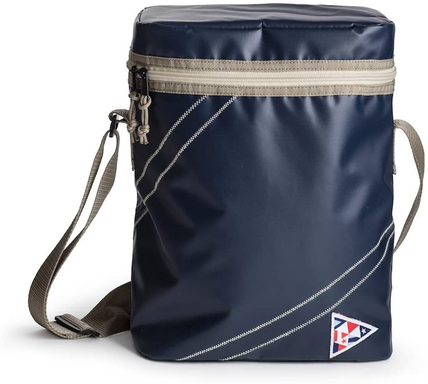 Sagaform Nautic Messenger Bag, 34 cm, Blue (Navy), 34 centimeters