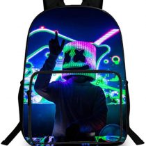 Backpack 3D Printed School Bags Unisex Laptop Backpack for Kids/Students/Adults