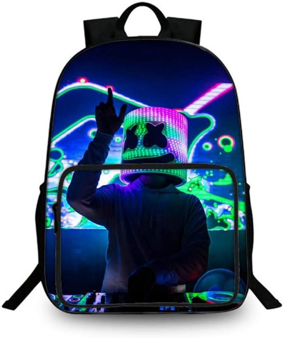 Backpack 3D Printed School Bags Unisex Laptop Backpack for Kids/Students/Adults