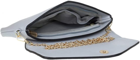 Girly HandBags Womens Laser Cut Envelope Clutch Bag - Image 4