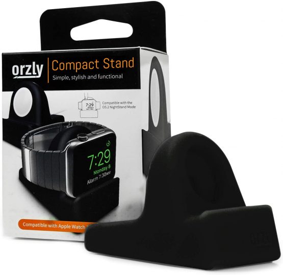 Orzly Charging & Display Stand Designed for ALL series of Apple Watch SE, 6, 5, 4, 3, 2, 1 & ALL screen sizes 44mm, 42mm, 40mm, 38mm - Image 4