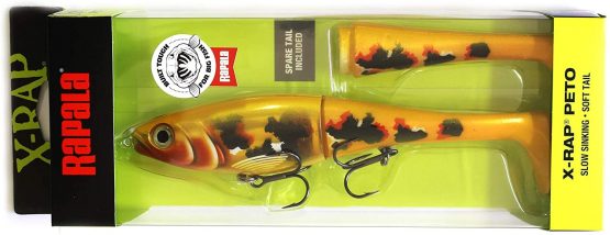 Rapala X-Rap Peto Slow Sinking Soft Tail Lure (Unreal Koi, 20 cm/83g)
