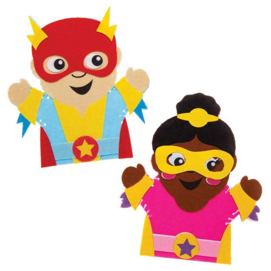 Star Hero Hand Puppet Sewing Kits (Pack of 4) - Image 3