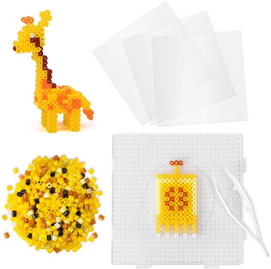 LIHAO 5mm Fuse Beads, 3D Giraffe DIY Fuse Beads Decoration Toys Set