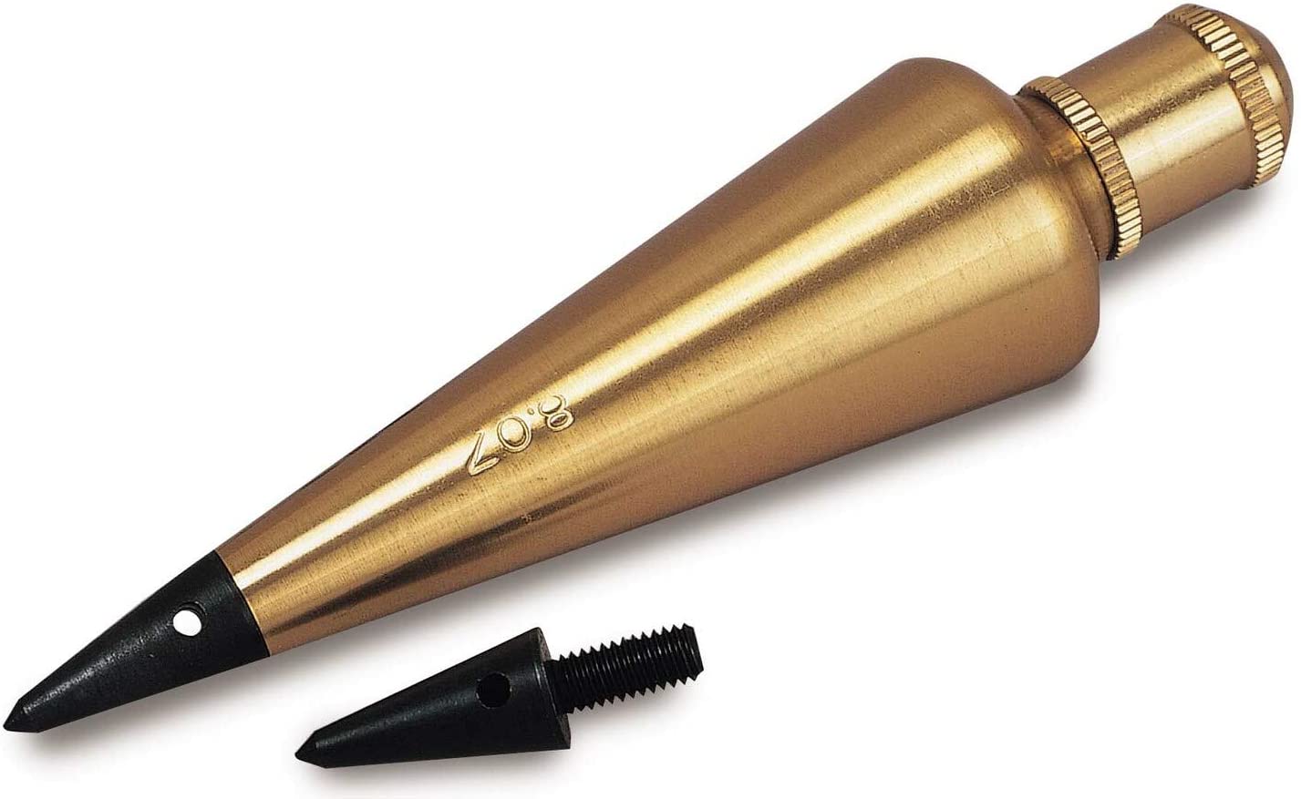 Stanley 0-47-973 Brass Plumb Bob, Gold, 225 g
