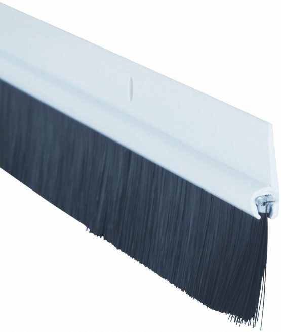STORMGUARD 020M0050838W M5 BDS Bottom of The Door Brush Seal, White, 838 mm