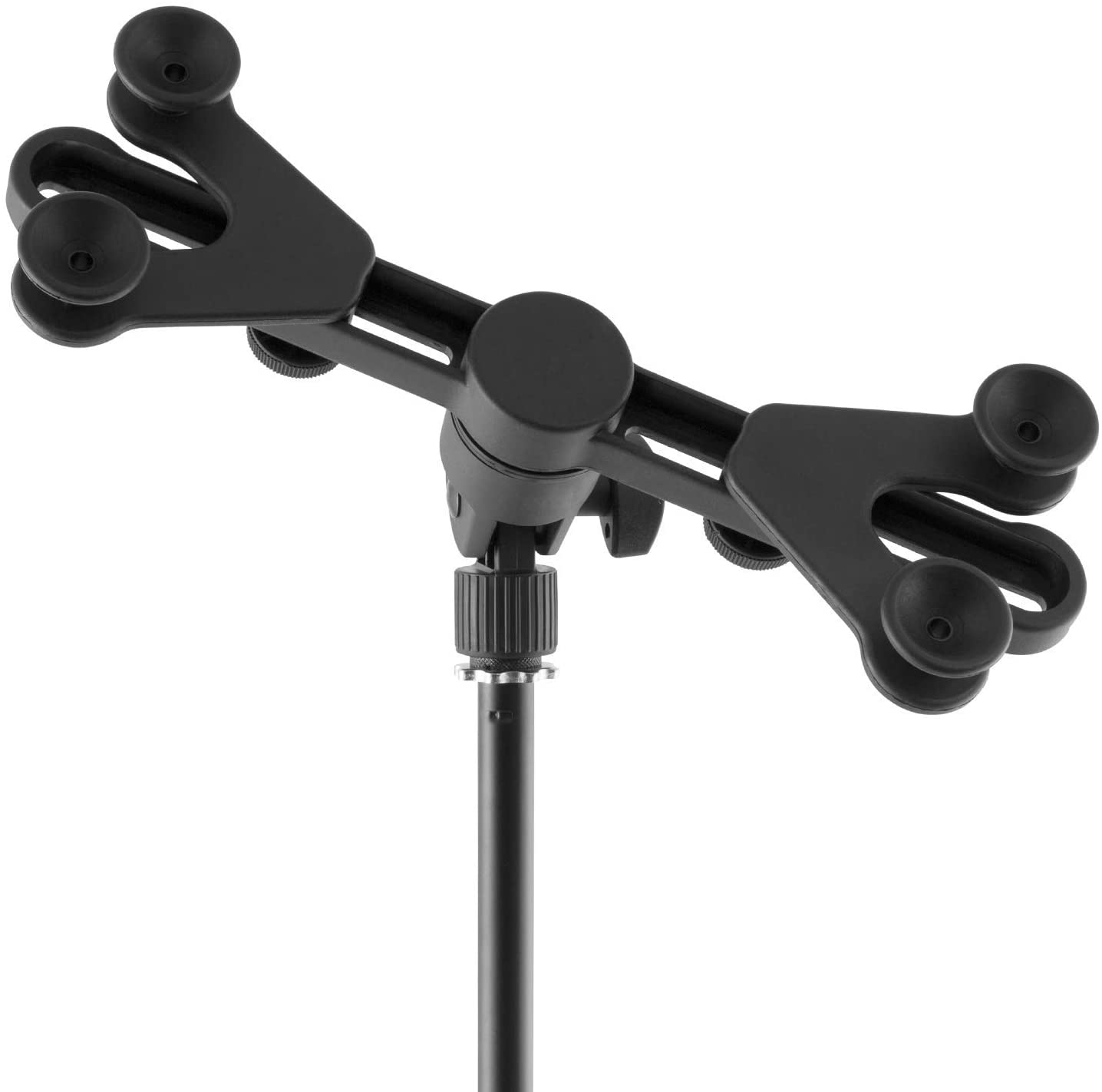 TIGER TAB69-BK Adjustable Desktop Suspension Mount Arm with iPad, Tablet Holder Black - Image 2