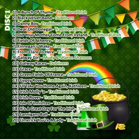 IRISH KARAOKE CD+G (CDG) Disc Pack. 40 Greatest Irish Songs Ever. Mr Entertainer Big Hits, Multicolour - Image 2