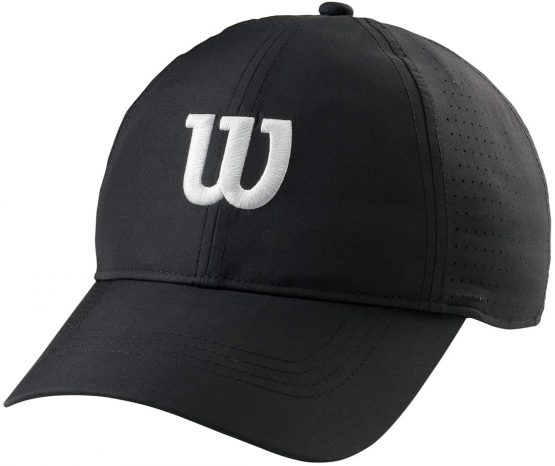 Wilson Men's Ultralight Tennis Cap, White, One Size