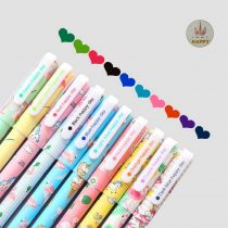 EUGU 5 Unicorn Gel Pens and 5 Flamingo Gel Pens,Cute Korean Stationery for Girls,0.5mm Fine Point Pen,10 Ink Color