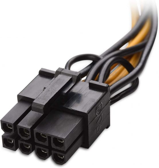 Cable Matters (2-Pack) 6-Pin PCIe to 8-Pin PCIe Adapter Power Cable - 10cm - Image 4