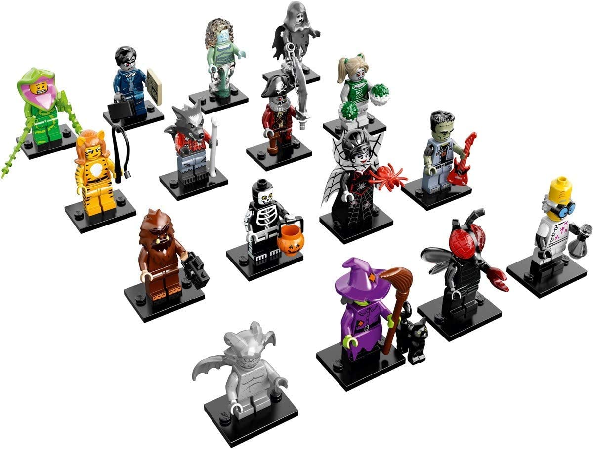 LEGO Series 14 Minifigure Plant Monster, Green, Small - Image 4