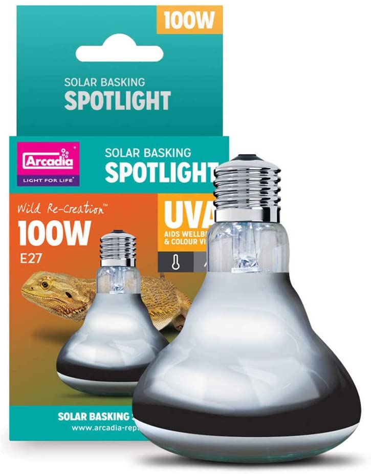 Arcadia Basking Solar Spot Lamp 100W, Warm White