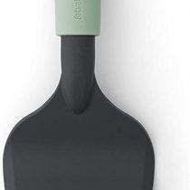 Brabantia Tasty+ Bake & Mix - Cake Server Plus Serrated Cutting Edge (Jade Green) Non-Stick, Dishwasher Safe