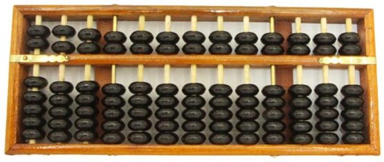 HugeStore Vintage Wooden Wood Abacus Desk Soroban for Kids Math Educational Learning Tools - Image 4