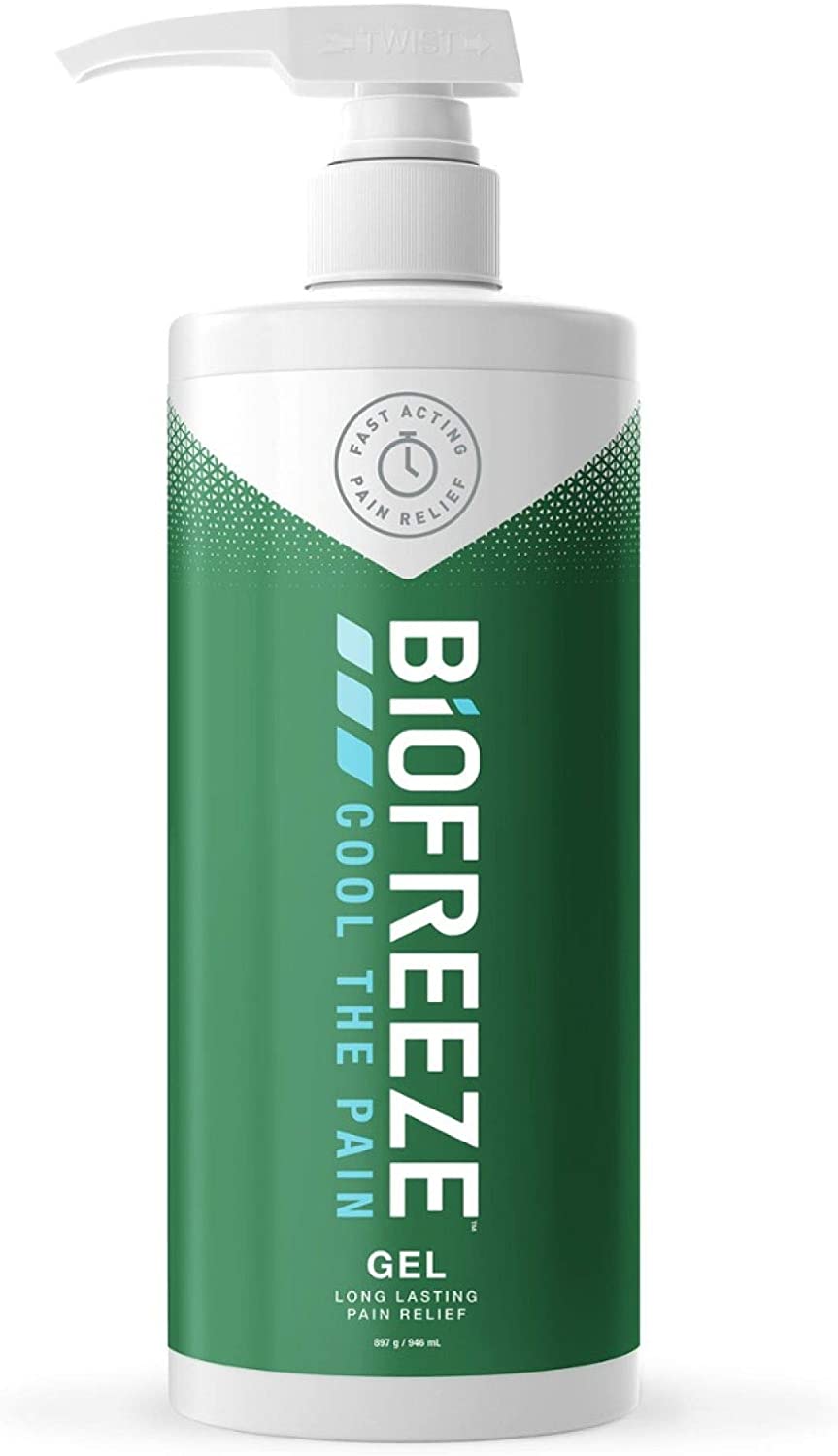 Biofreeze Pain Relieving Gel, 946 ml Pump, Cooling Topical Analgesic