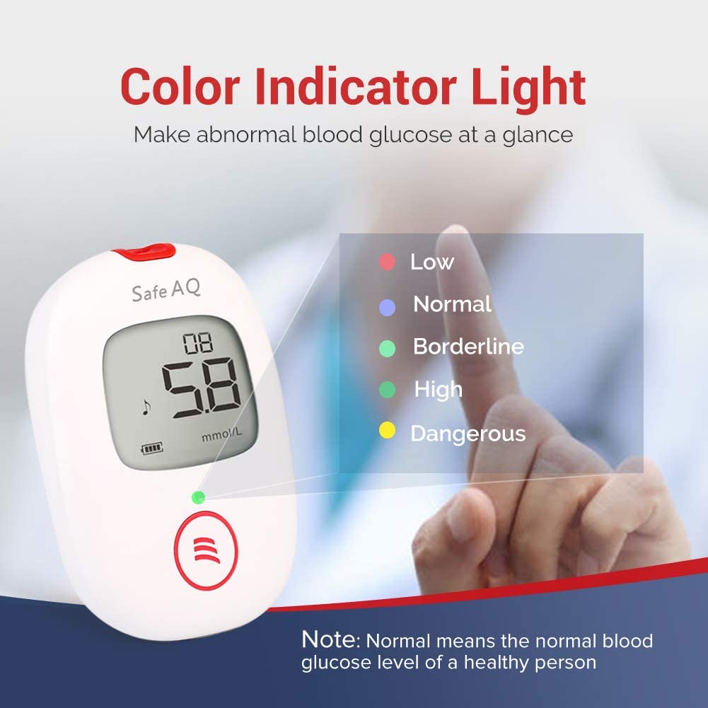 Diabetes Test Kit, Blood Sugar Tester [Upgrade Version] with Voice