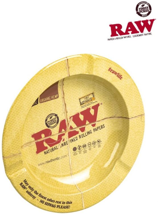 Raw Metal Ashtray