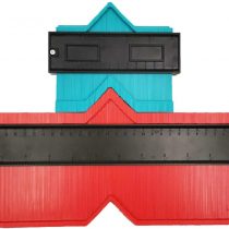 Widen Contour Gauge Duplicator, Plastic Profile Gauge, Irregular Shape Copying Ultimate Template Tool, Laminate Tiles Wood Edge Outline Gauge，Contour Jig Guide for Easy Cutting, Set of 2 (5”10”)
