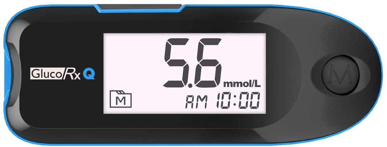 GlucoRx Q Blood Glucose Monitoring System