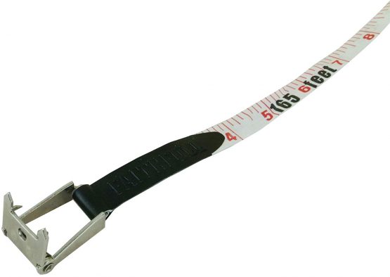 Faithfull Tools FAITMFG30OF Faithfull TMFG30OF Open Frame ABS Fibreglass Long Tape 30m/100ft (Width 13mm), Blue - Image 3