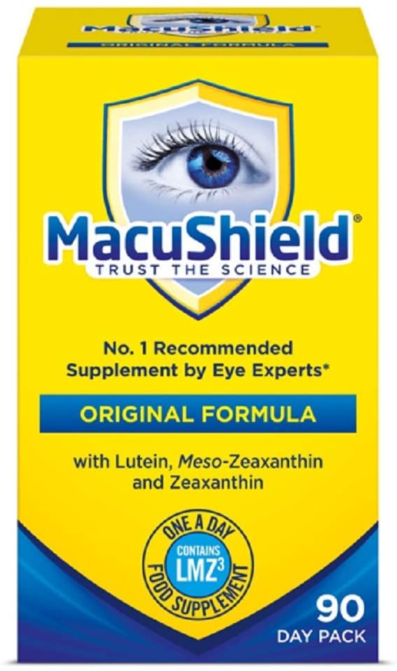 Macushield Capsules, 90 Count (Pack of 1), Red