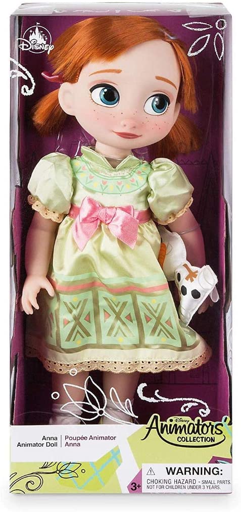 Disney Official Store Frozen Anna Animator Collection Doll 39cm Tall