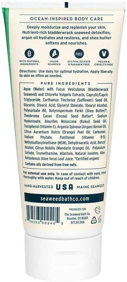 Seaweed Bath Body Cream, Citrus Vanilla, 177 ml (Pack of 1) - Image 2