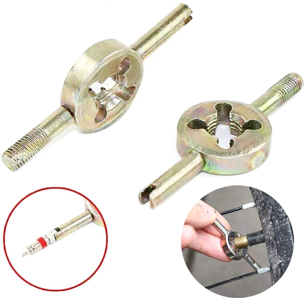 QISF Tyre Valve Stem Puller Tools with 10 Pcs TR412 Snapin Valve Stems