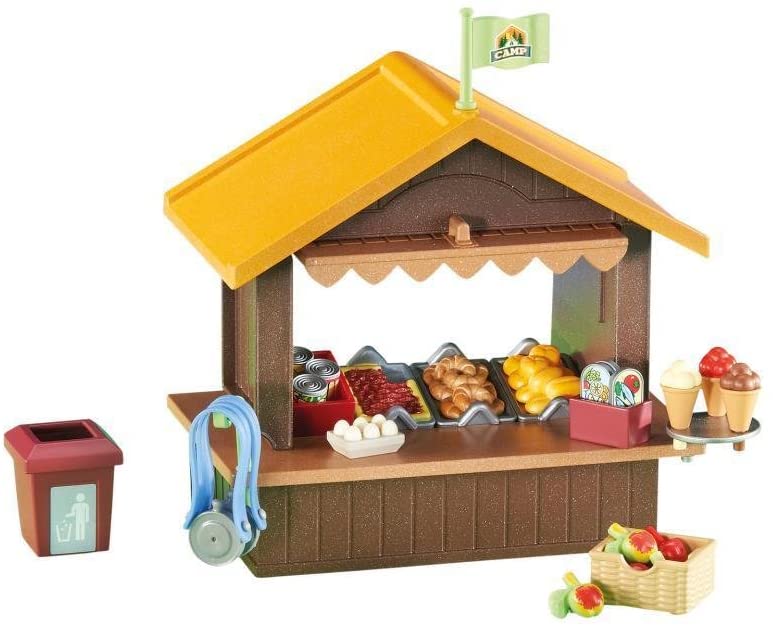 Playmobil Add-On Series - Summer Camp Snack Shop, Brown, Medium - Image 3