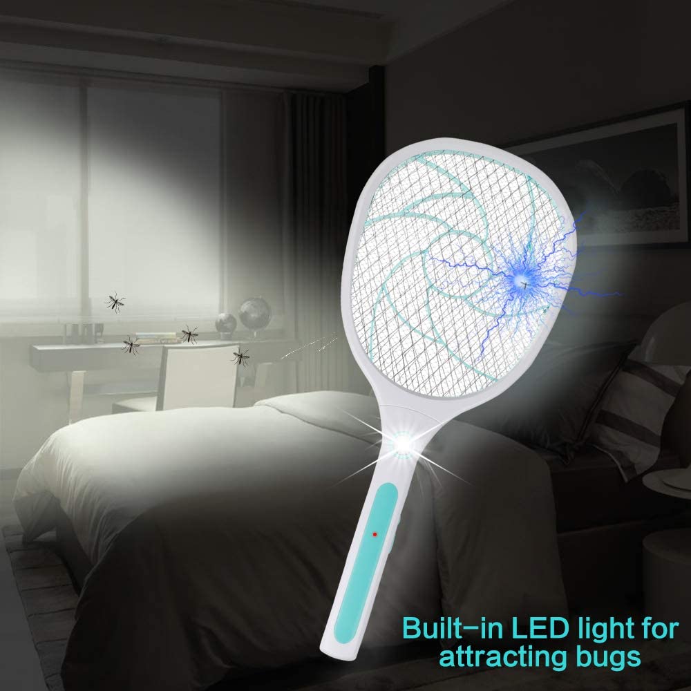 zinuo Zapper Racket, Electric Bee Swatter, Fly Racquet, Killer-USB ...