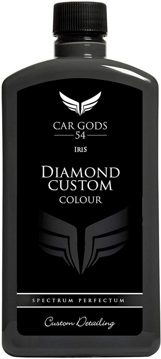 Car Gods Iris Custom Color Black 3-in-1 Polish Wax Colour Restorer & Scratch Remover 500ml - 16 colors Available