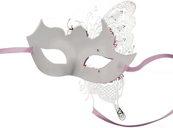Coddsmz Mysterious Venetian Butterfly Shiny Butterfly Lady Masquerade Halloween Mardi Gras Party Mask - Image 3