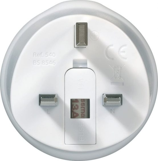 Go Travel Earthed EU to UK Adaptor - Compact European to UK Adapter (Ref 540) - Image 4