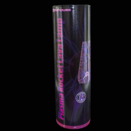 The Glowhouse Plasma Lightning Rocket Lava Lamp Style Special Effects Light Lamp Interaction (37cm H) - Image 3