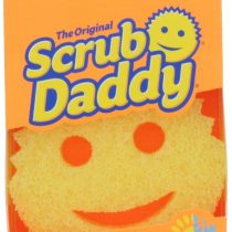 Scrub Daddy Original Scratch Free FlexTexture Scrubbing Sponge, Yellow