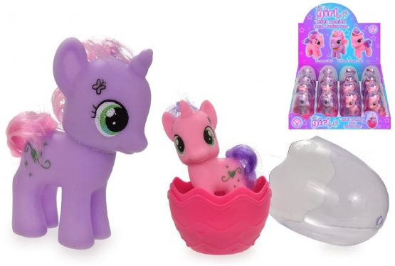 KandyToys Mini Ponies & Unicorns in Egg