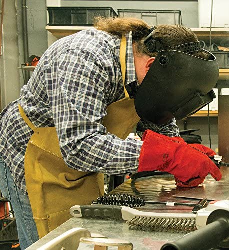 Silverline 633505 Welders Apron Full Length, Brown - Image 3