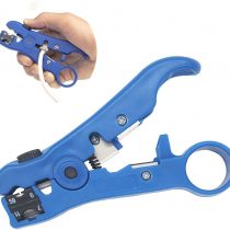 AVESON Cable Stripper Cutter for Flat or Round TV/UTP Cat5 Cat6 Wire Coax Coaxial Stripping Tool