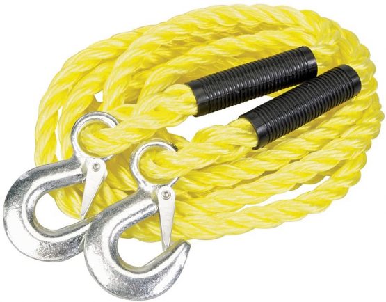 Silverline 442793 Tow Rope 2 Tonne 4 m x 14 mm