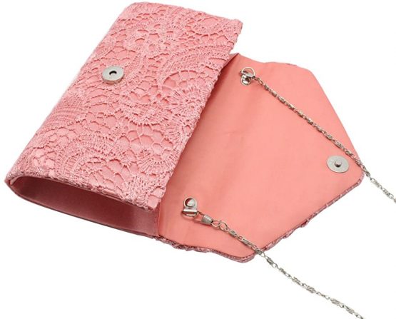 Lace Envelope Clutch Lace Floral Handbag Womens For Evening Clutch Bag Party Prom And Wedding Ladies Bag - Image 4