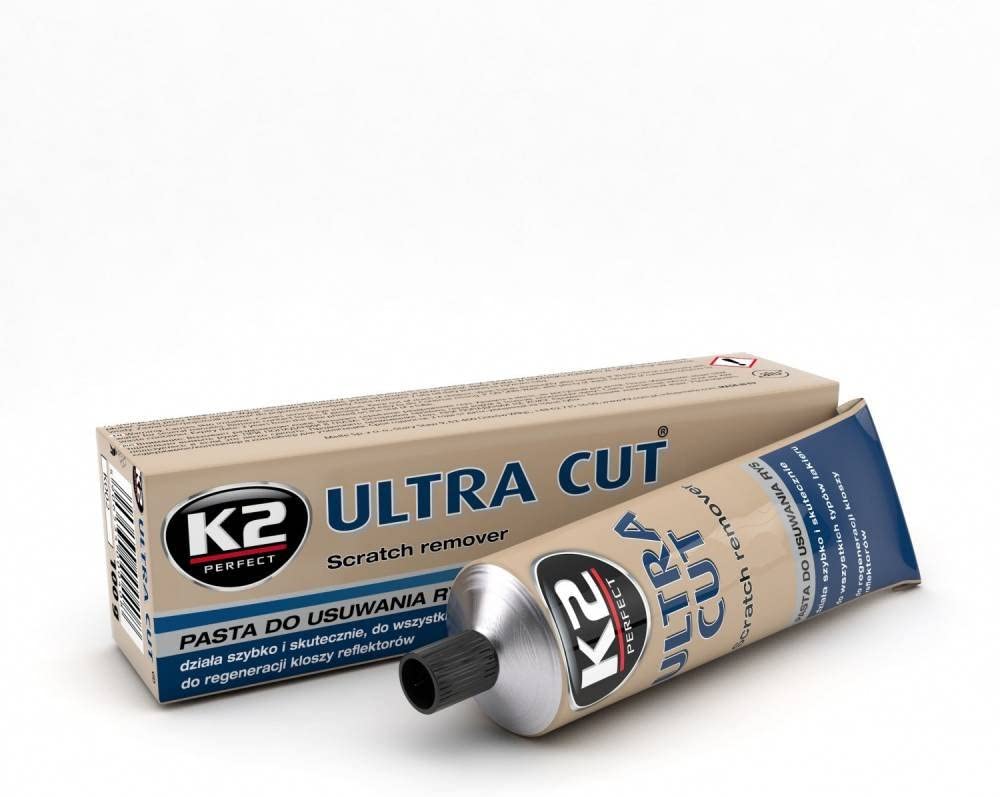 K2 K2-K002 Ultra Cut Car Scratch Repair Remover, car paint polish 100g - clear, 100 g (Pack of 1)