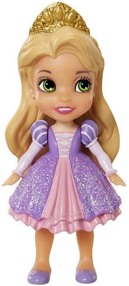 Disney Princess Mini Toddler Rapunzel Poseable Figure, 4 inches